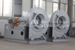 Syrian customer’s high temperature furnace fan finished the production and began shipping.