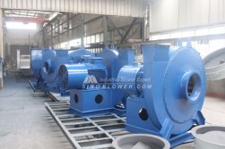 Some furnace air blowers and related accessories have painted completely for the production line of Iran’s steel mill.