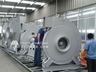 High temperature fan