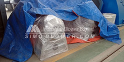 Covered with waterproof canvas to prevent them from being wet and dusty