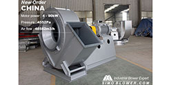 Coupling driving blower