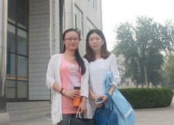 International Trade Mrs zhao of SIMO BLOWER was invited giving class to College students