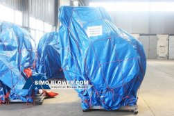 Delivery to Jordan Industrial Centrifugal fan with special cooling type