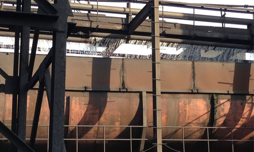 direct reduced iron rotary kiln