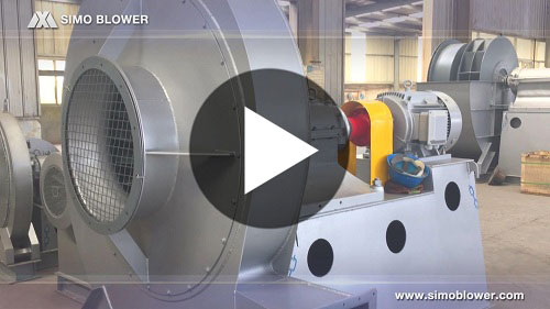 SIMO BLOWER industrial centrifugal fan stick at ordinary work