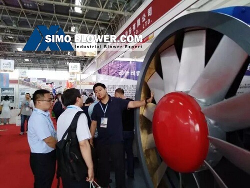 A large-scale mine axial fan