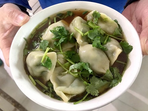 Winter solstice dumplings