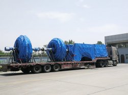 SIMO Blower’s high-temperature heavy duty kiln tail centrifugal fan is delivered as scheduled